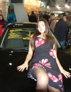 Private photos of girl from auto show