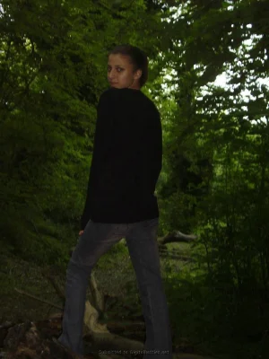 20-chick-in-forest-getting-nude