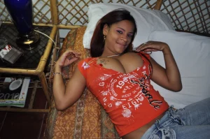 My adorable girl got huge jugs